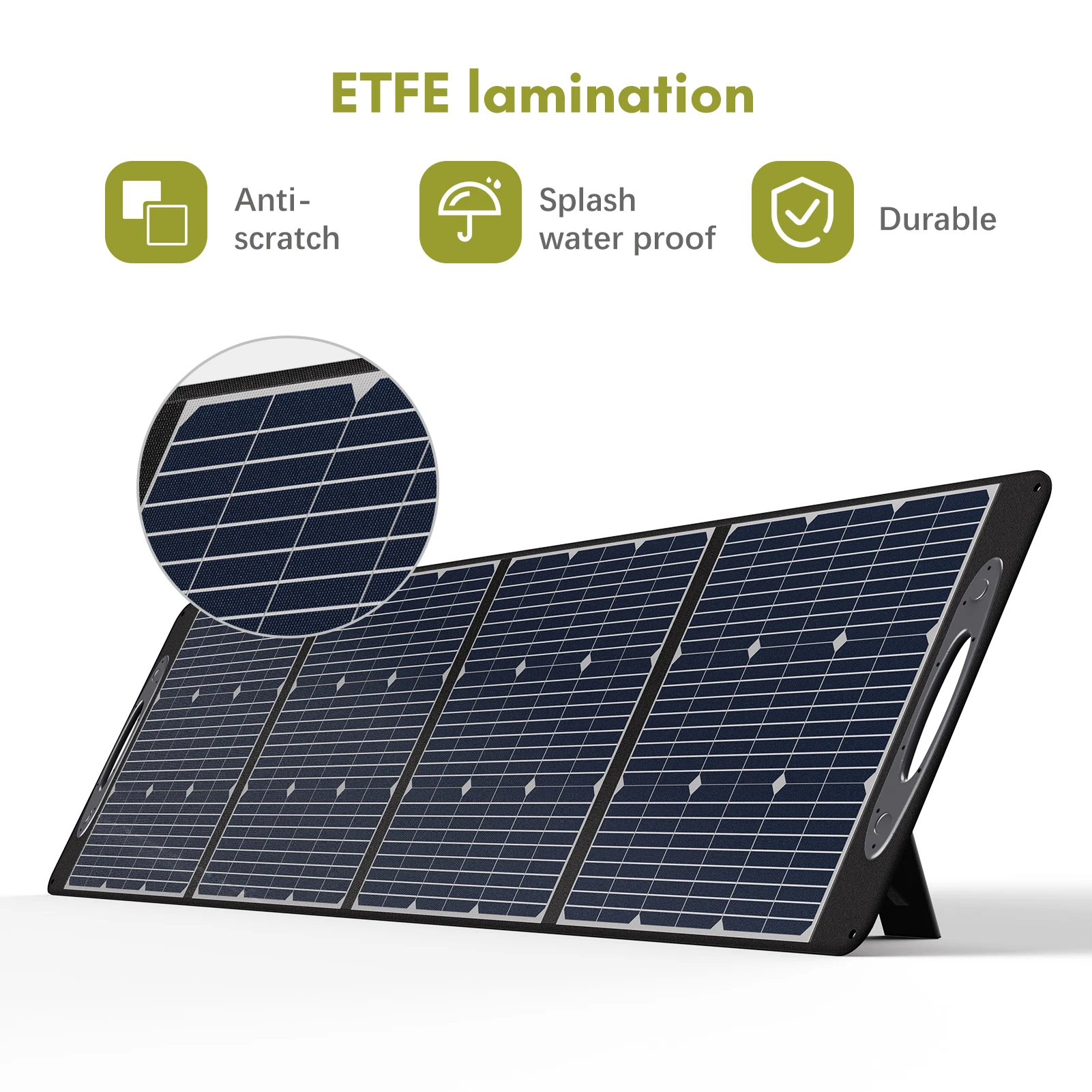 P501 Panel Panel solar OUKITEL PV200 Panel solar plegable de 200 vatios para ...