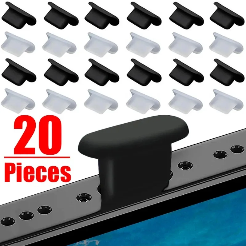 Silicone Dust Plug Set for iPhone Charging Ports