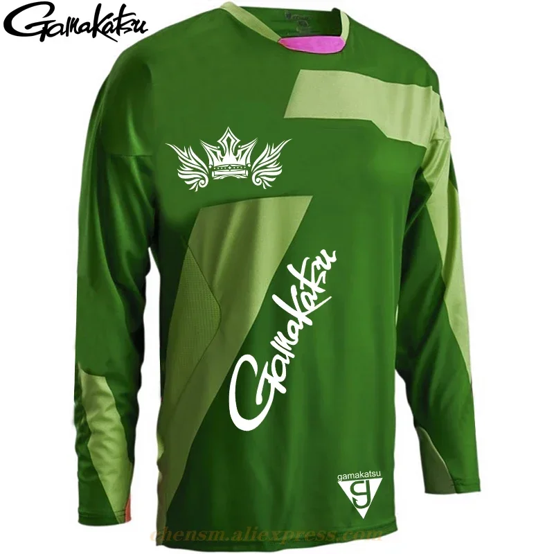 Description Picture 5 of itemNew  CoolMax Fishing Clothing Long Sleeve Sunscreen Anti-uv Breathable Coat  Summer Fishing Shirt Size XS-5XL