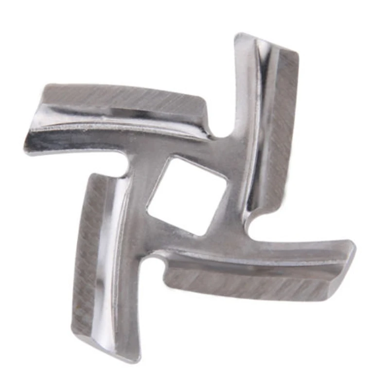 Stainless Steel Inner Hole 8mm Meat Grinder Parts Blade Replacement Accessory Blades for MGB Series Meat Grinder 1/3PCS meat grinder meat grinder spare parts food grinder attachments