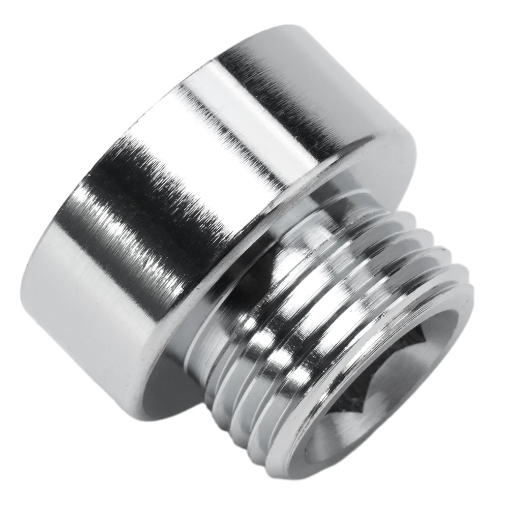 Shower Hose Reducer Shower Head Adaptor 3/4'' Female To 1/2'' Male Chrome Plated Hose Reducing Bush