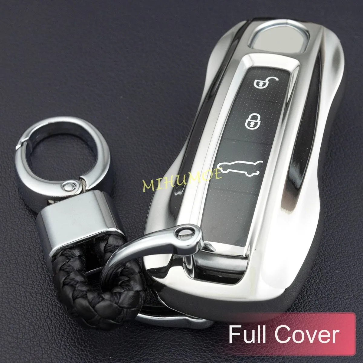 Portachiavi Per Auto Portachiavi Per Porsche Cayenne Coupe Panamera Taycan 911 Accessori Argento