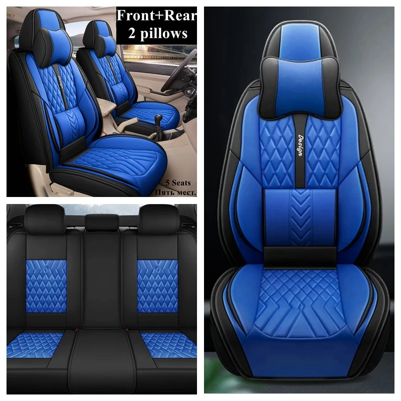 

Front+Rear Full Set Car Seat Covers for Citroen C2 C3 C4 C-CROSSER C-XR C4 Cactus C4L Picasso C5 Triumph C6 Xantia DS4 DS5 DS6