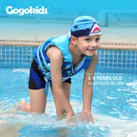 Gogokids Kids Life Jacket Float Jacket Toddler Swimsuit Assist Swimwear Swim Training Buoyancy Swim Vest Neoprene Life Jacket 2