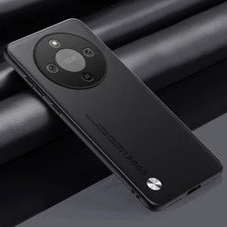 Luxury PU Leather Soft Silicone Protective Phone Case Cover for Huawei Mate 40 (Black)