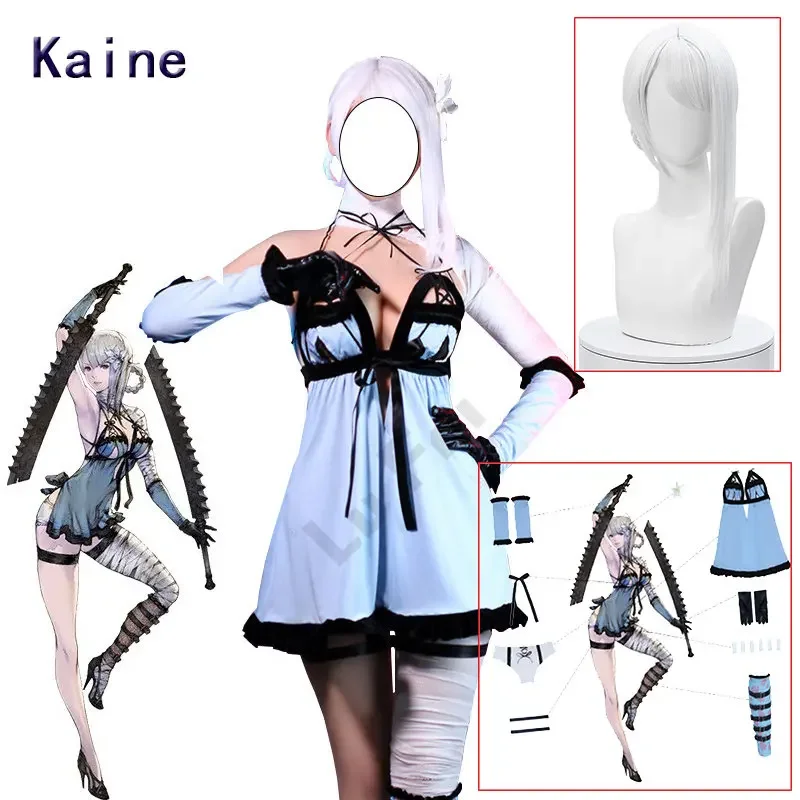 

Костюмы для косплея из игры NieR Replicant Kaine, женский сексуальный наряд, костюмы на Хэллоуин