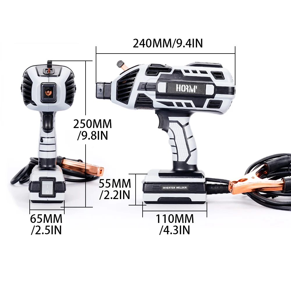Portable Electric Welder 4600W Handheld Mini Home Inverter Manual Welding Household Equipment