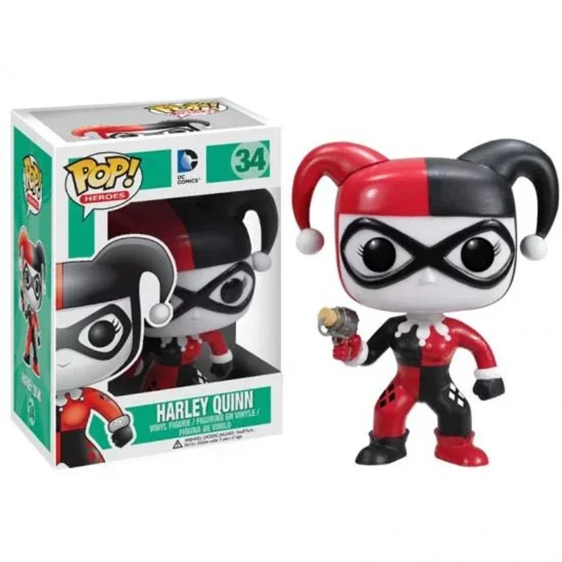 thumbnail image 4 of Colección de figuras de acción de vinilo Funko POP n.° 2 Joker y Harley-quinn n.° 34 n.° 97 n.° 105 n.° 108 n.° 233 DR. Harleen n.° 135 n.° 307, juguetes y regalos, 2024, 4 of 5