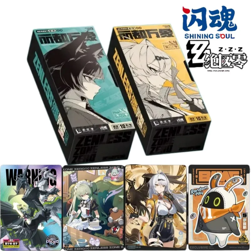 샤이닝 소울 젠리스 존 제로 트레이딩 카드 Vol.1 TCG 밀봉 박스 애니메이..