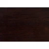 Bar Stool, Set Of 2, Swivel, Bar Height, Brown Wood, Black Leather Look, Transitional 5
