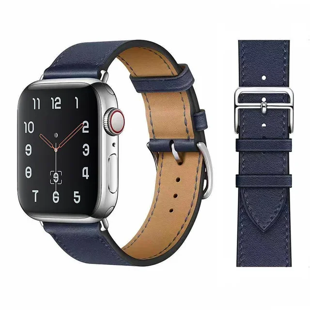 Premium Leather Watch Band - Luxury Bracelet Loop
