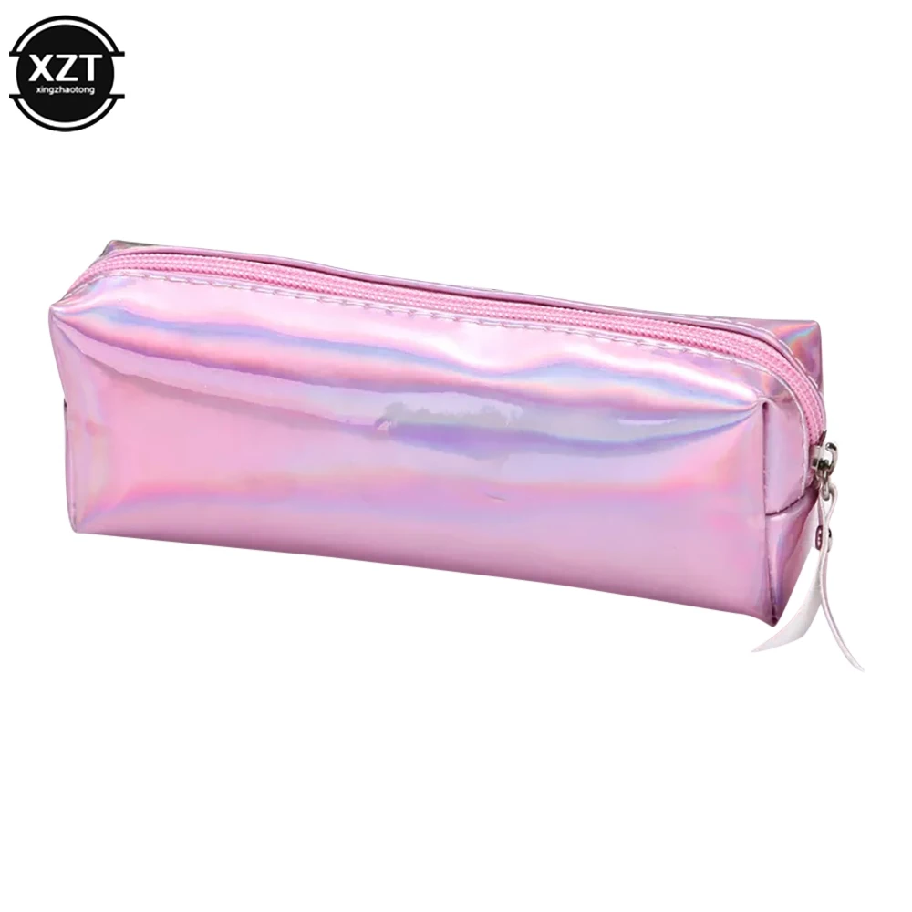 Cool Laser Pencil Case Waterproof Pencil Case School Small Object Storage Bag Stationery Bag