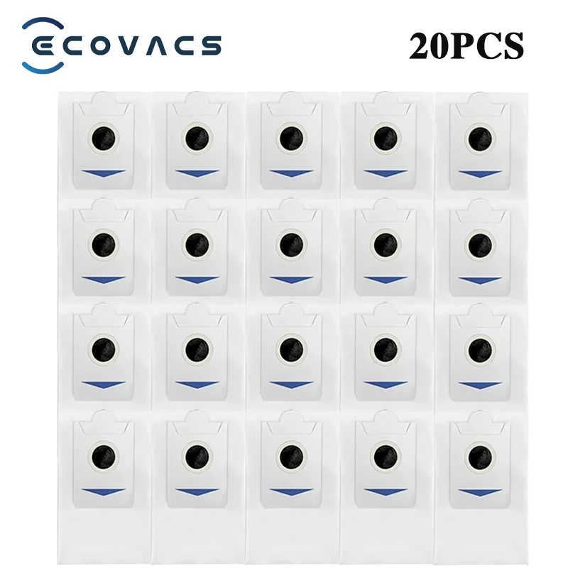 Premium Robot Vacuum Replacement Parts - Dust Bags, Main & Side Brushes, Filters, and Mop Accessories