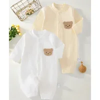 2Pcs Mickey Mouse Newborn Baby Rompers Baby Girl Boy Jumpsuit Roupas Bebes Infant Clothes Summer Baby Bodysuits 1-6M