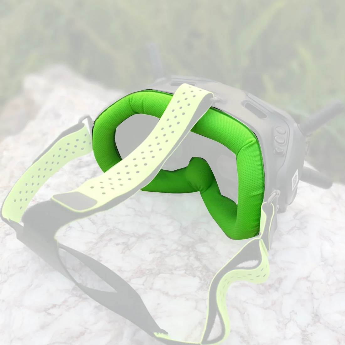 Kopfband, Kopfband, Frontplatte, Augenpolster für DJI Digital FPV, Schutzbrille, Frontplatte, Ersatzset für Lycra, hautfreundliches Stoff – Detail 12