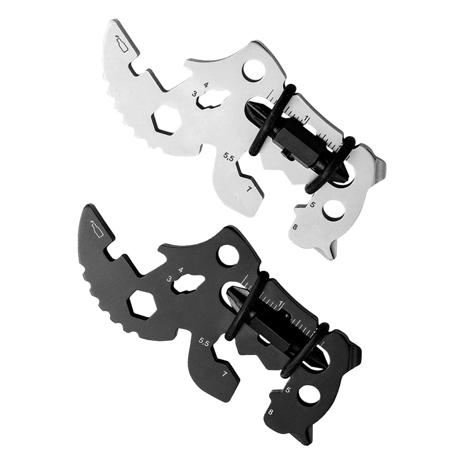 

Multitool for Keychain Birthday Gifts for Men Lightweight Wrench Screwdriver for Outdoor Traveling Backpacking Cycling Hiking