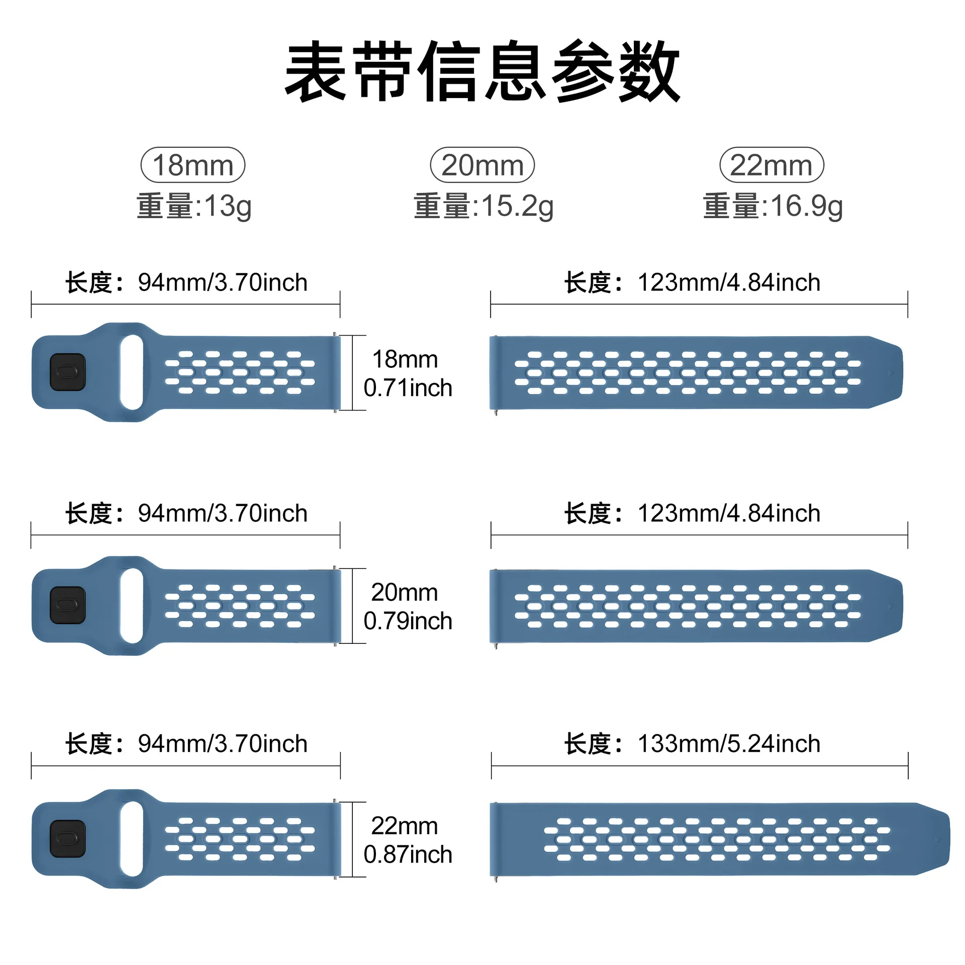 18 20 22mm Samsung Silicone Universal Strap Watch4 5 Band Galaxy Watch6 Classic 43 47mm Wristband Garmin Huawei Sport Bracelet