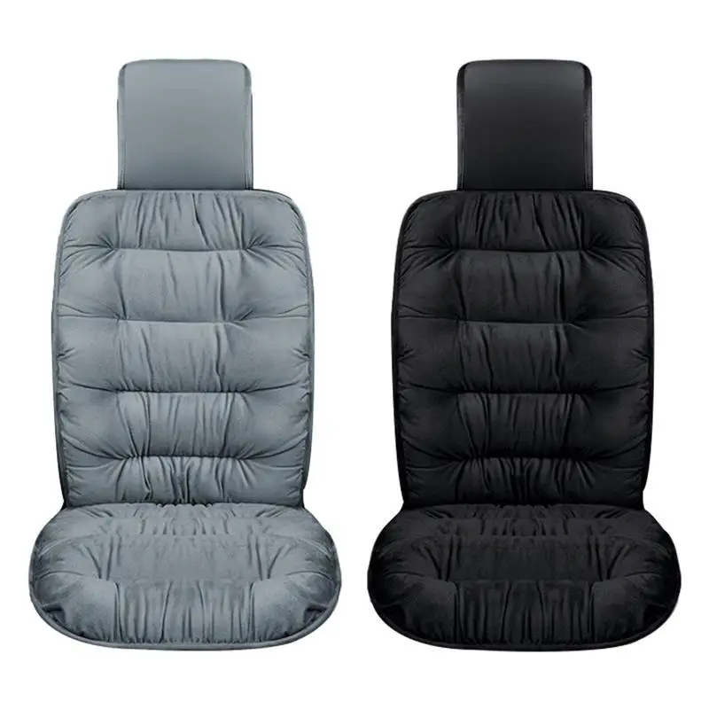 

Car Cushioned Seat Covers Automotive Winter Warm Anti Slip Seat Cushion Vehicles Plush Material Comfortable Seat Cushion