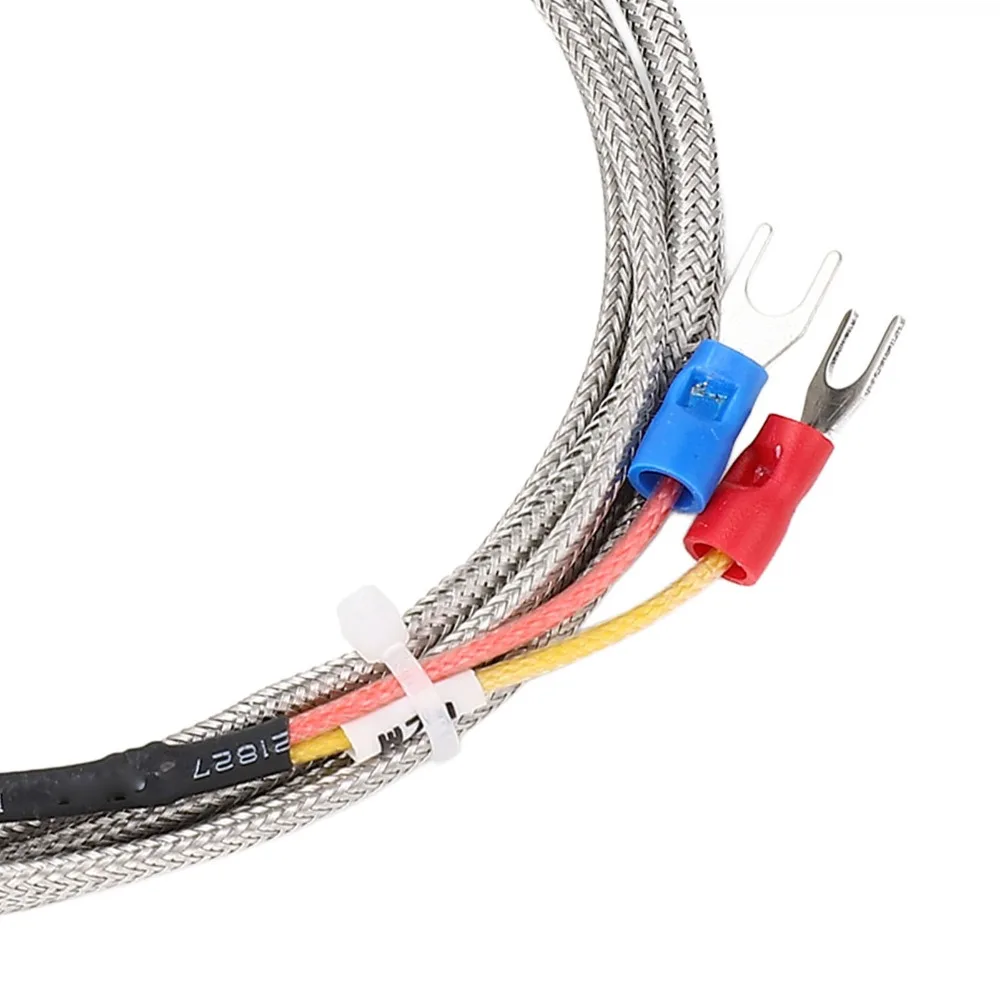 Enhanced Stainless Steel K Type Thermocouple Probe with Angled Bend and Fast Response (-40~1000°C)