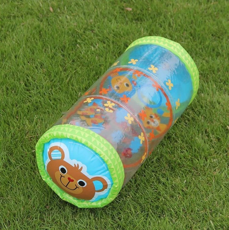 Baby Crawling Toys Infants Crawl Climbing Ball Inflatable Educational Games Roller Toy Toddler Tummy Time Toys for Babies 0 12M
