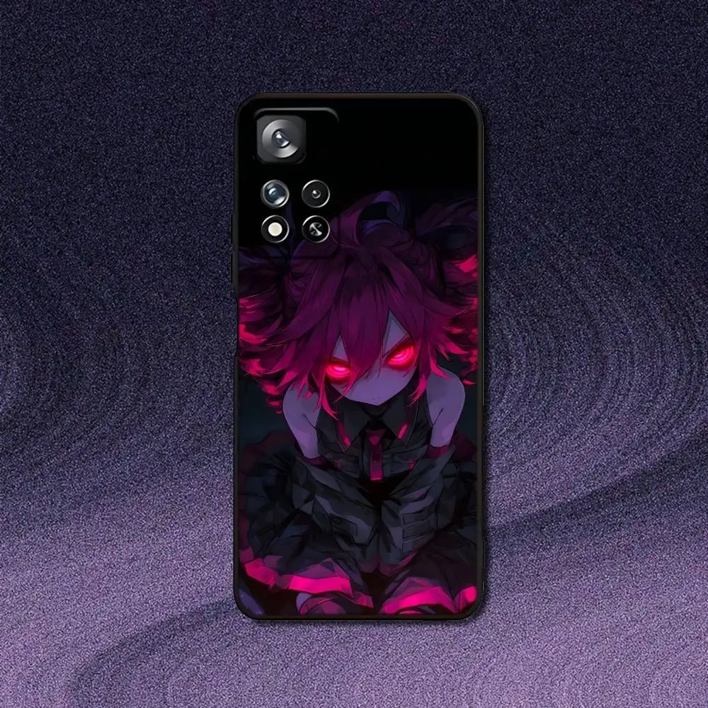 K-Kasane T-Teto Get To Me Black Soft Phone Case