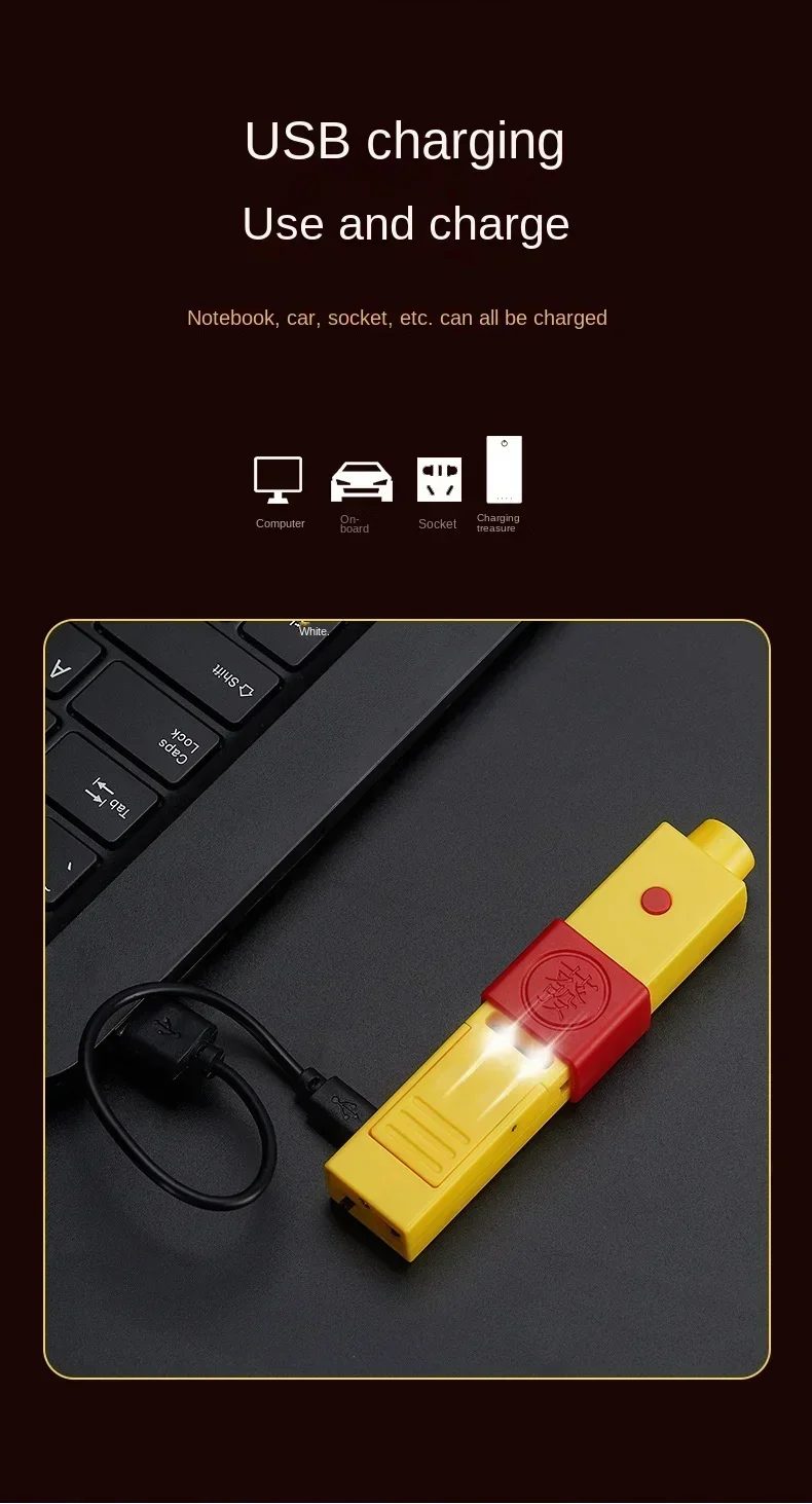 2025 Rechargeable Lighter Tungsten Wire Windproof Creative New Safety Remote Control Ignition Fireworks and Firecrackers Gadgets