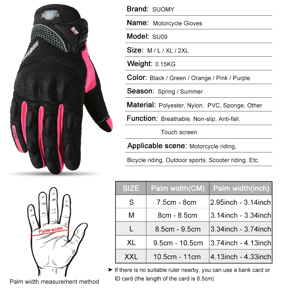 Suomy ������� �尩 ������� �尩 ��ġ ��ũ�� ��⼺ Guantes ���� �尩 ���̽� ���� �� ���� ���� Luva Moto DH