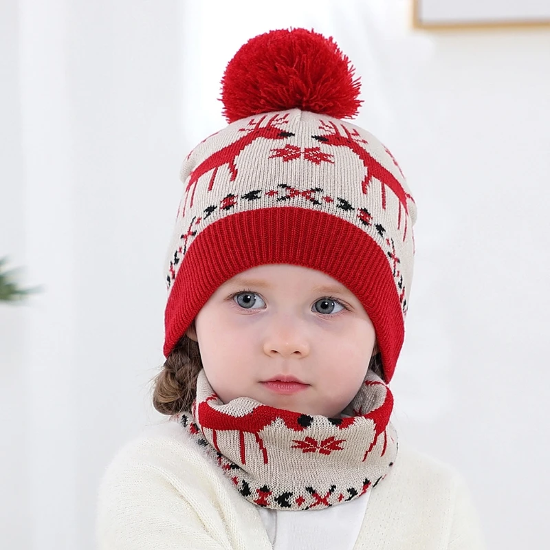 Рисунок 5 - Новый стильный комплект из шарфа и шапки для малышей