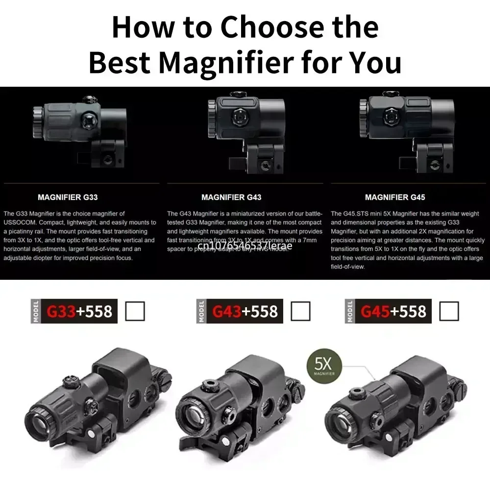  slider image of Eotech Holographic Collimator 558