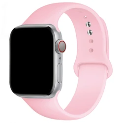 Premium Silicone Sport Strap - S - M (44 Girl Pink)