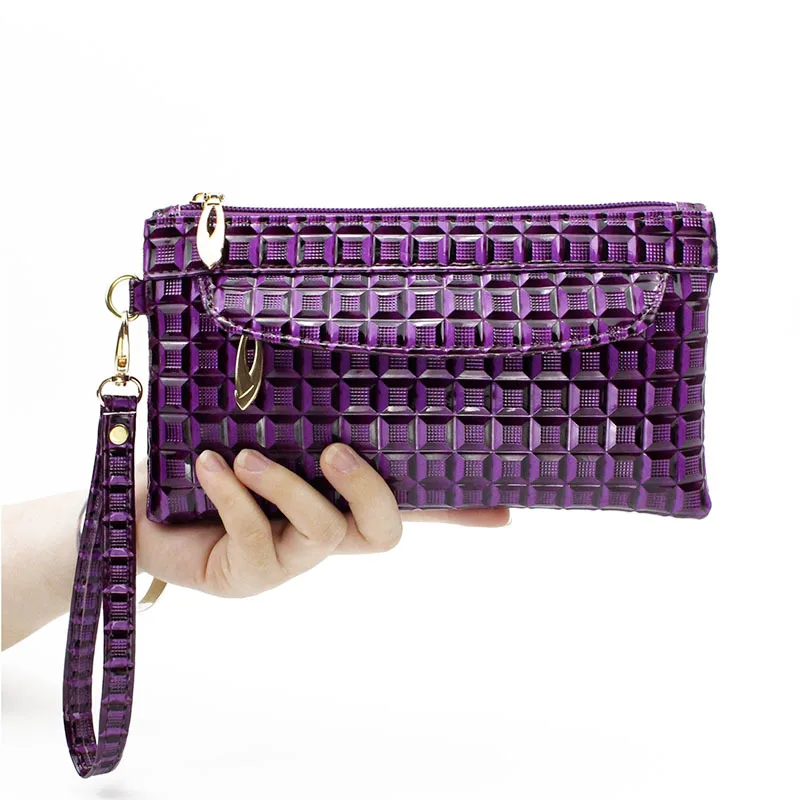 Fashion Women Wallets Mobile Phone Zipper Long Purses Handbags Card Holder Female Multi-function Wallet Ladies Clutch Bag