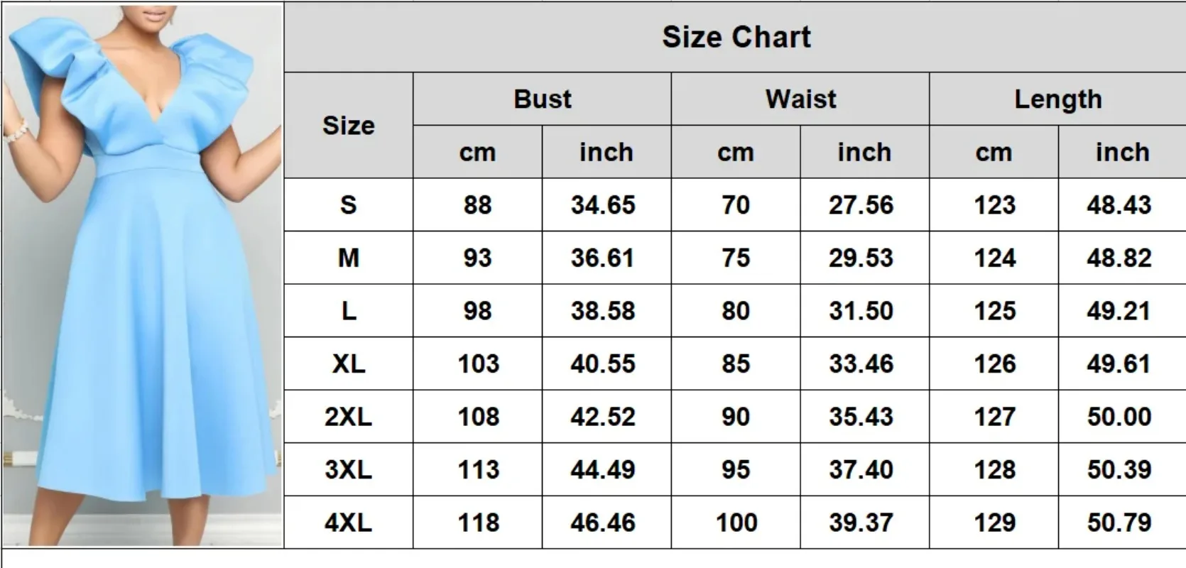 Рисунок 6 - Платье женское длинное с оборками