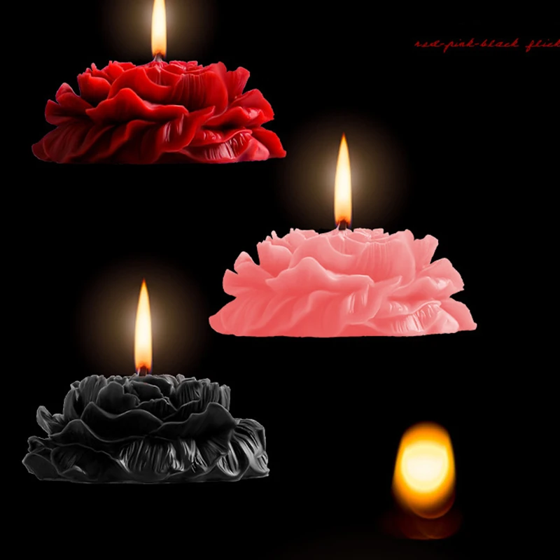 3 Piece 1 Set Low Temperature Sex Massage Candles Adult Game Bdsm Bondage Pleasing Female Man Toy Erotic Toy Flower Candle Gift