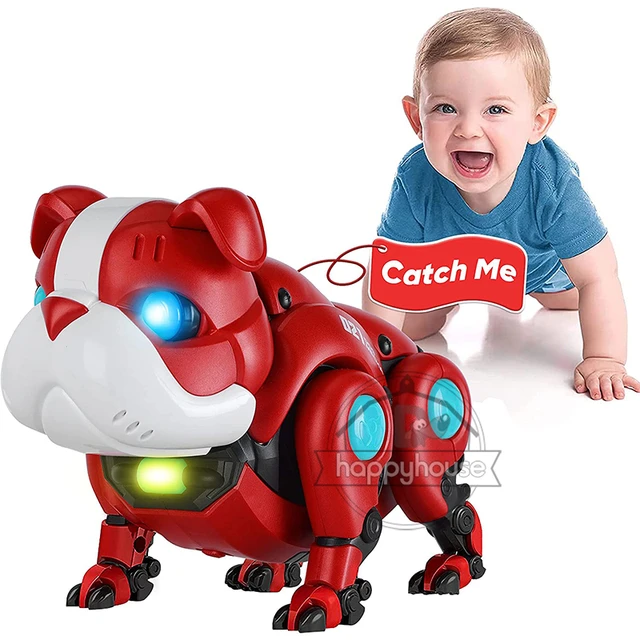 Électronique Robots Chien Jouet Musique Danse Légère Marche Mignon Bébé  Cadeau 3-4-5-6 Ans Enfants Jouets Tout-petits Animaux Garçons Filles Enfants  - AliExpress