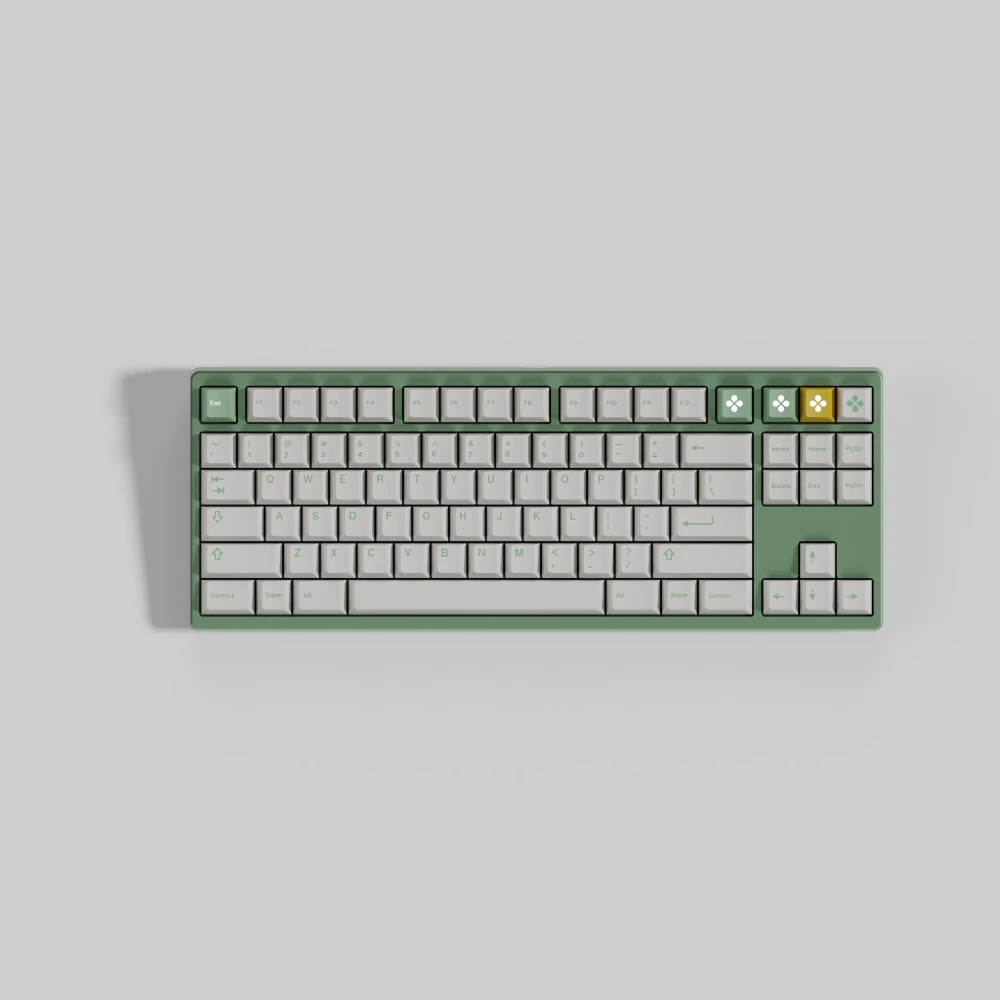 PBT GMK Dandy Keycaps 세트 체리 프로파일 염료 승화 GMK 클론 키 캡 MX 스위치 기계식 키보드 분할 스페이스 바