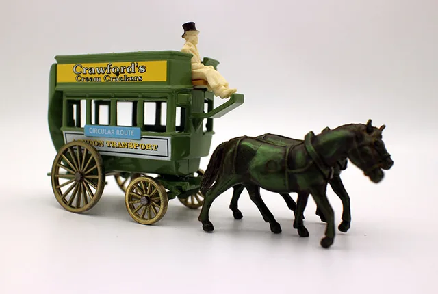 Bus Cream Crackers&crawfords | Horse Drawn Bus | Diecast