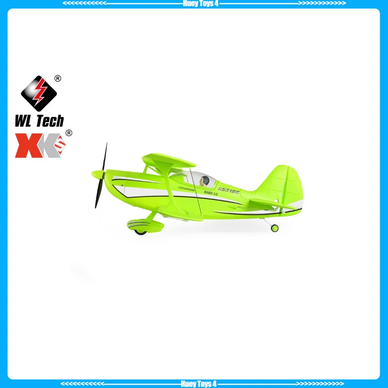 새로운 Wltoys A310 4방향 비행기 3D/6G WWII 비치 D17s 비행기 고시뮬레이션 브러시리스 RC 실감나는 장난감 선물