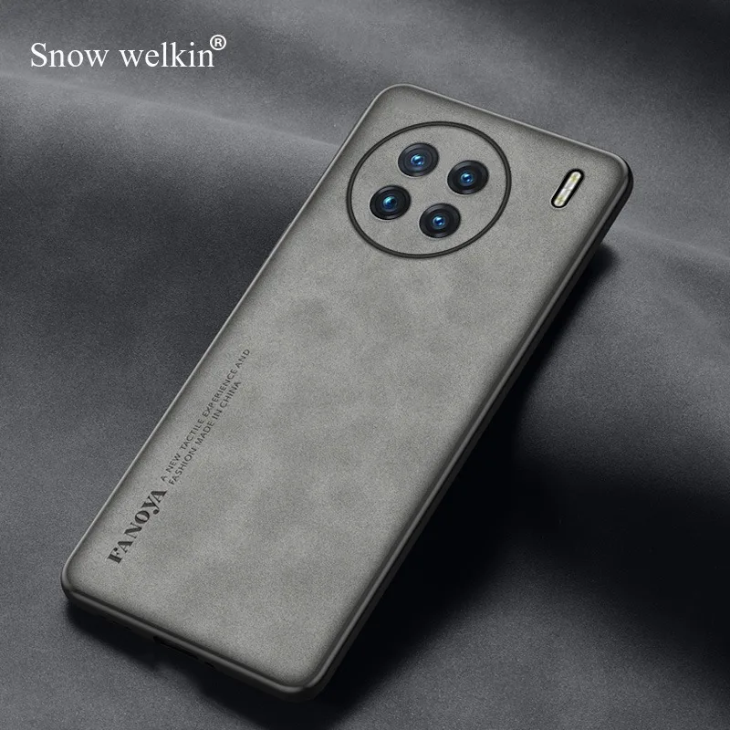 Luxury Sheepskin Leather Shockproof Silicone Phone Case Cover