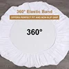100% Waterproof Mattress Covers Protector Adjustable Non-slip Bed Fitted Sheet With Elastic Band for Queen King 90/120/160/200 2