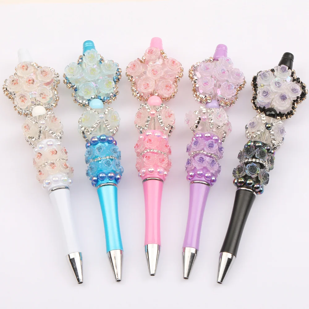 Cordial Design 5Pcs 32*140MM Cute Pens/Jewelry Findings & Components/DIY Beaded Pen Accessories/Beadable Pen Findings #16417 - cordial