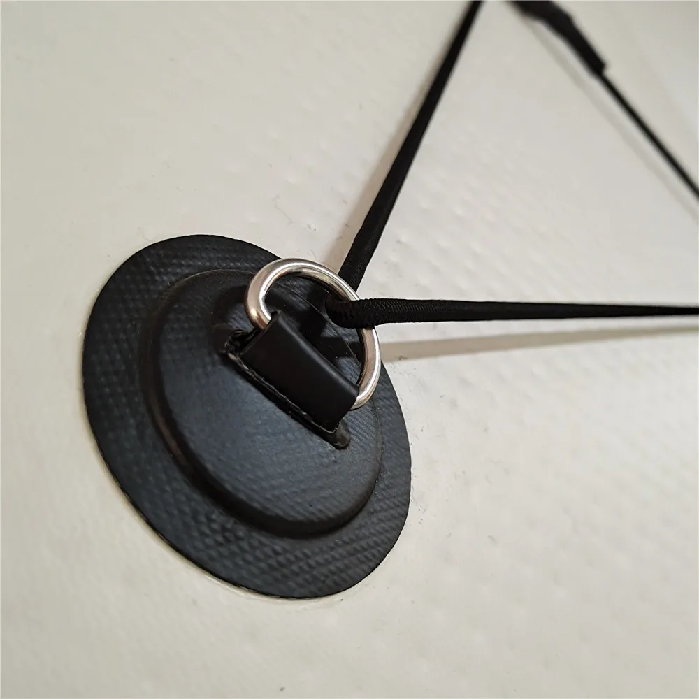 6pcs Kayak D-ring Pad 316 Stainless Steel-shackle PVC Ring Deck Rigging Sup Round Ring Pad sports accessory
