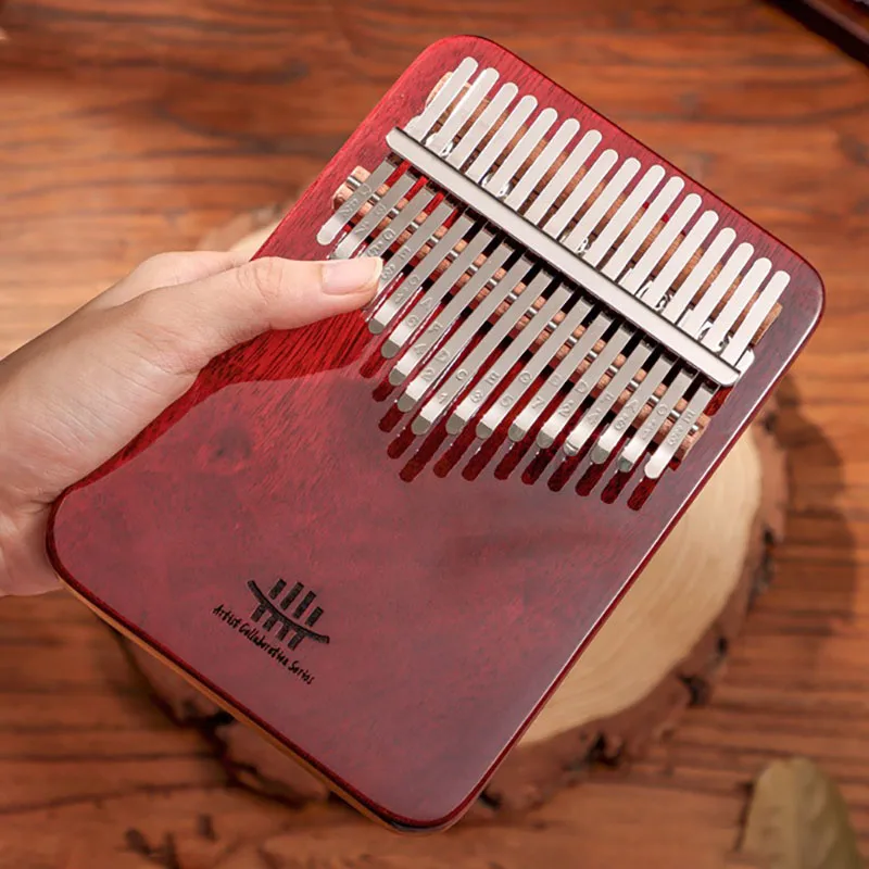 

Kalimba 21 Keys Professional Music Instruments 17 Keys Small Musical Keyboard Child Beginner Portable Fingers Piano Accessories