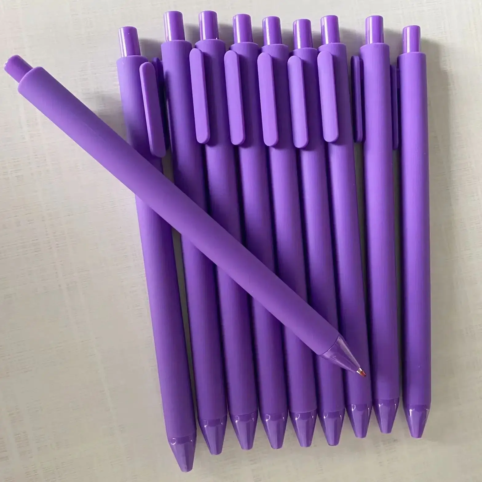 10pcs,Purple Ribbon Awareness Pens Domestic Violence Awareness Accessories for Alzheimer's Pancreatic Cancer 5