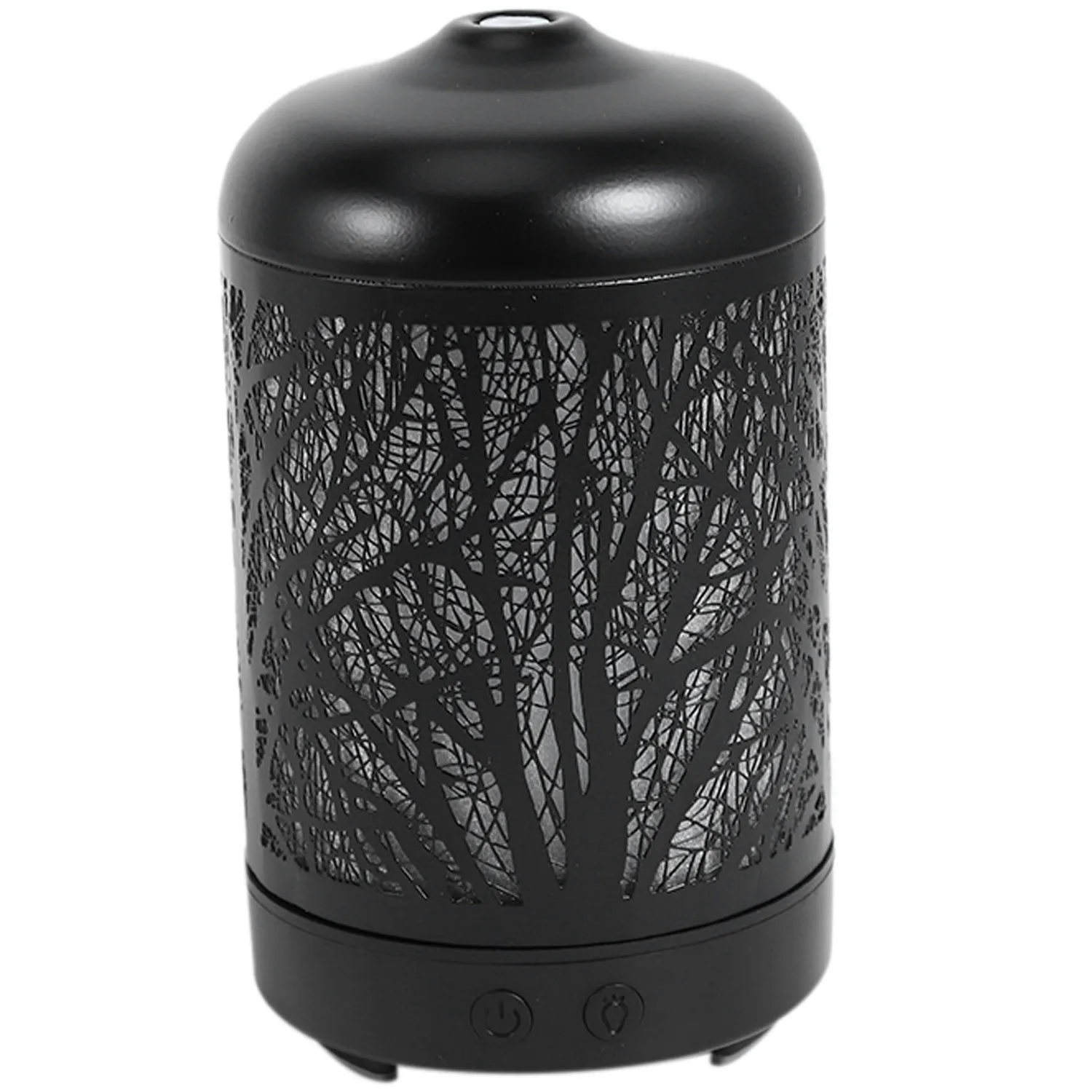 

Metal Tree Essential Oil Diffuser 100Ml Diffuser Ultrasonic Aromatherapy Humidifier Cool Mist Maker Office Us Plug