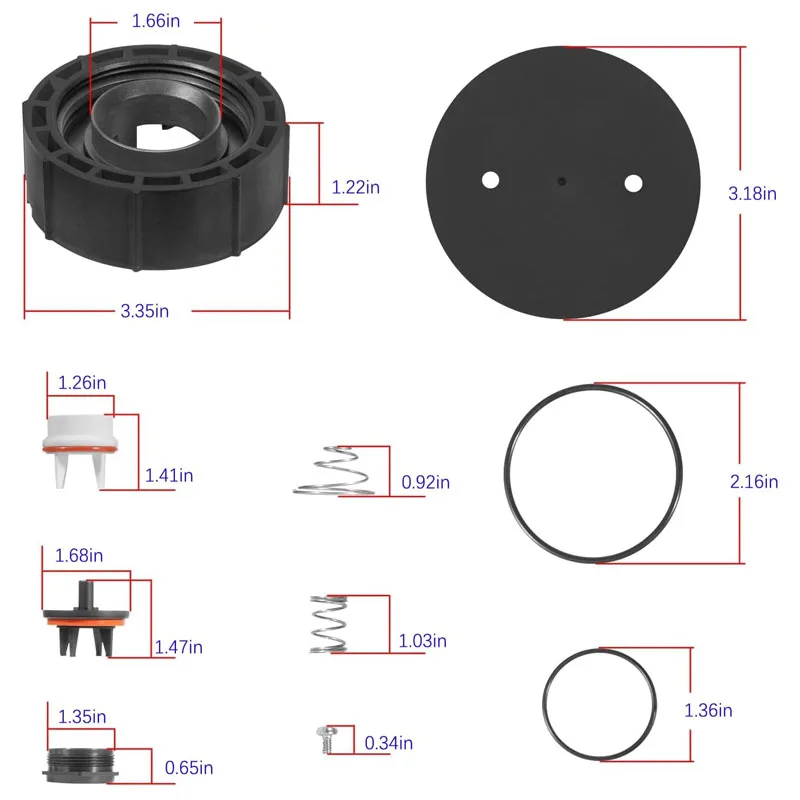 Рисунок 6 - 0887728 сменный Ремонтный комплект