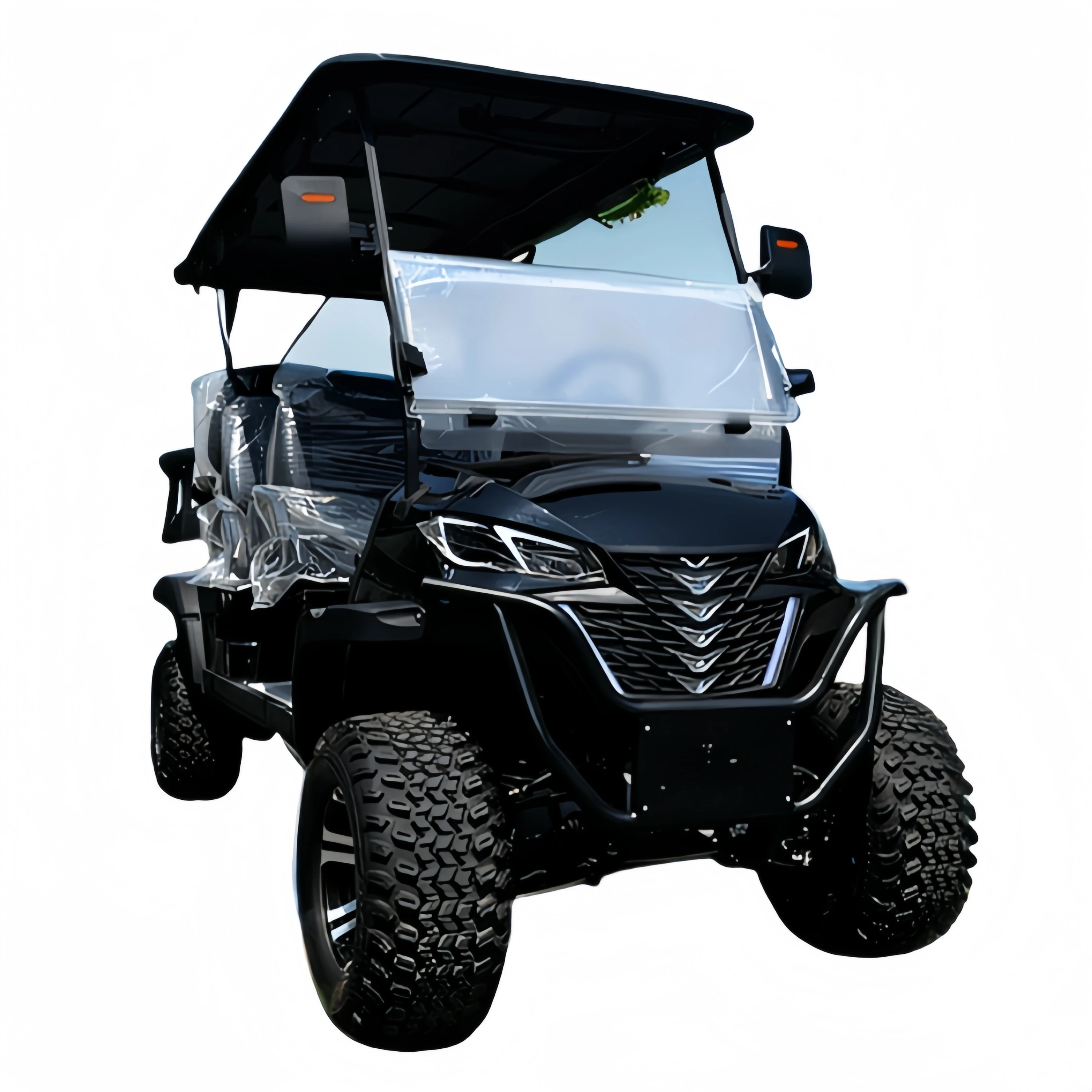 6 passage capacity Electric lifted golf carts for utility sightseeing club car