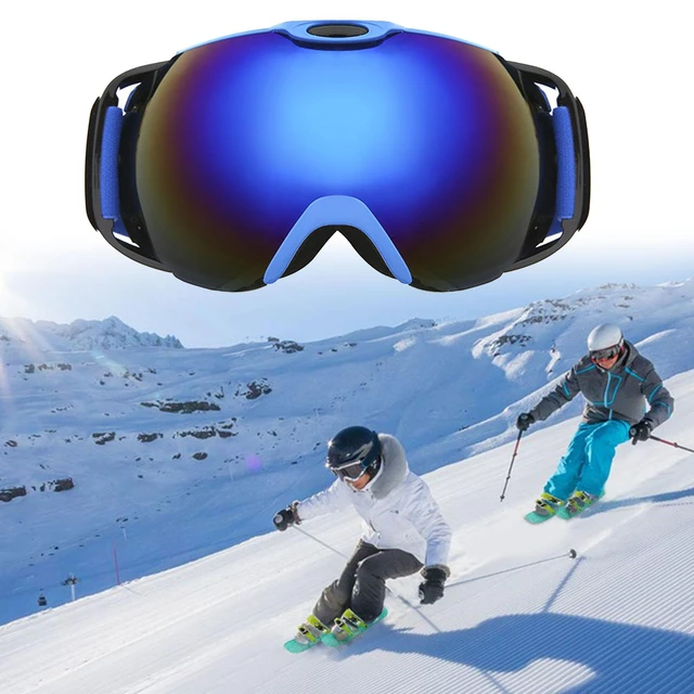Winter Sport Snowboard Ski Goggles Windproof Skiing Eyewear Double Layers  Anti-fog Ski Mask Glasses Men Women Sunglasses Goggles - AliExpress