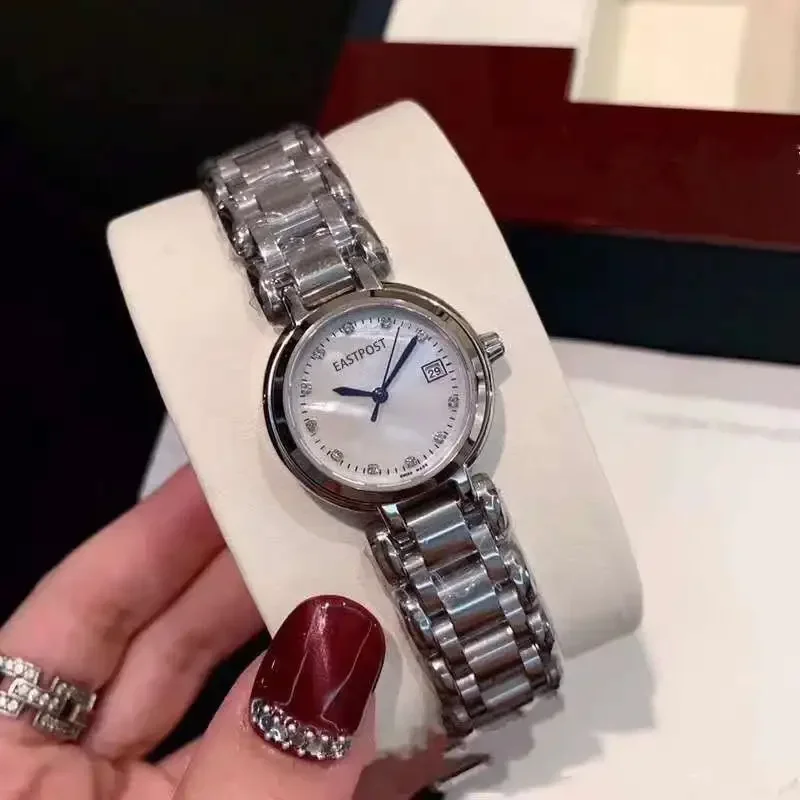 

Elegant Women's Fashion Watches 2024 Brand Ladies Quartz Wristwatch Luxury Gold Simple Femme Steel Band Clock Zegarek Damski