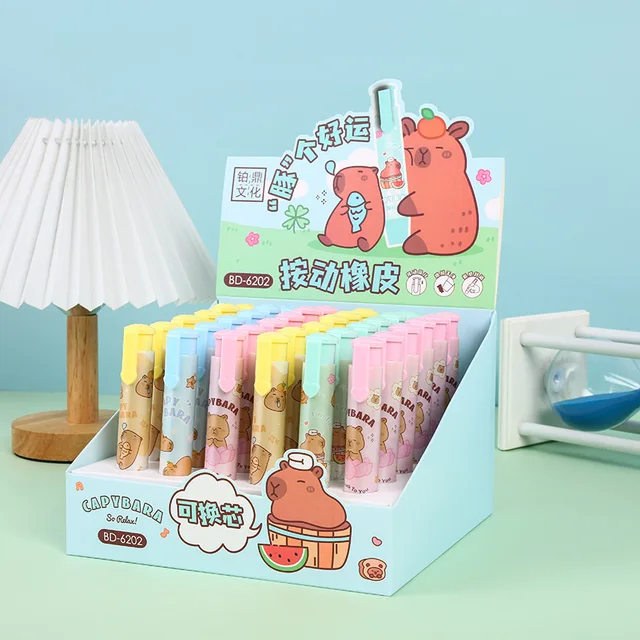 30 Pcs Cute Animal Erasers - Kawaii 3D Cartoon Pencil Erasers For Kids, School, Office, Gift Pack