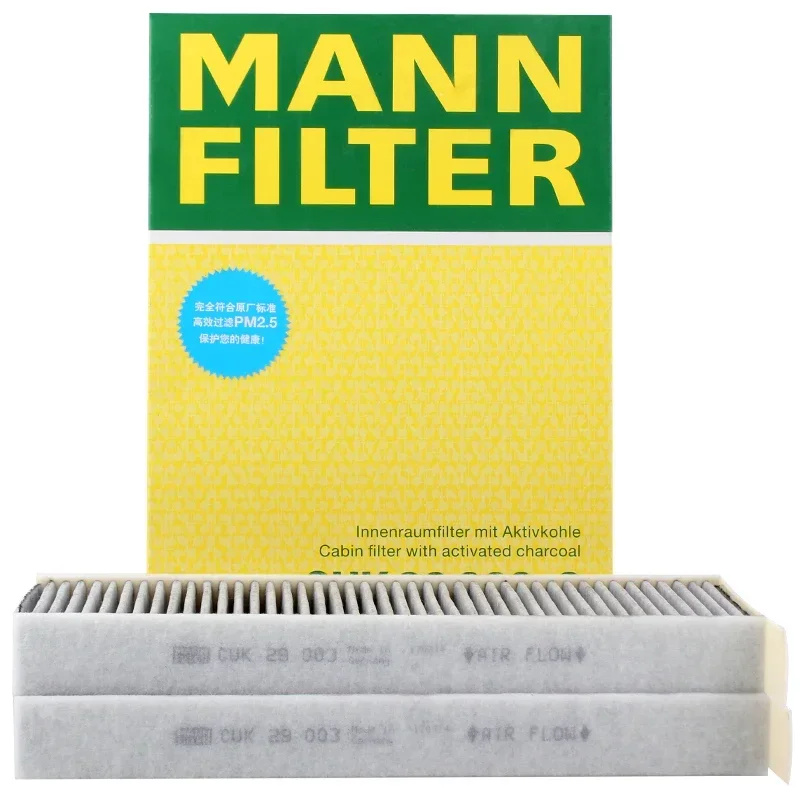 MANN FILTER-filtro de cabina de CUK29003-2, para PEUGEOT 3008, CITROEN C4, Picasso 6479, 93, 3638979, SU001-A6185, 1610924280, 1609832980